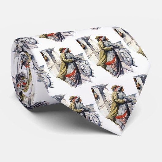  liefde en Romance, Passen getrouwd op cruiseschep Stropdas (Opgerold)