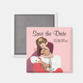  liefde en Romance, Passen getrouwd sparen de Datu Magneet (Voorkant / Achterkant)
