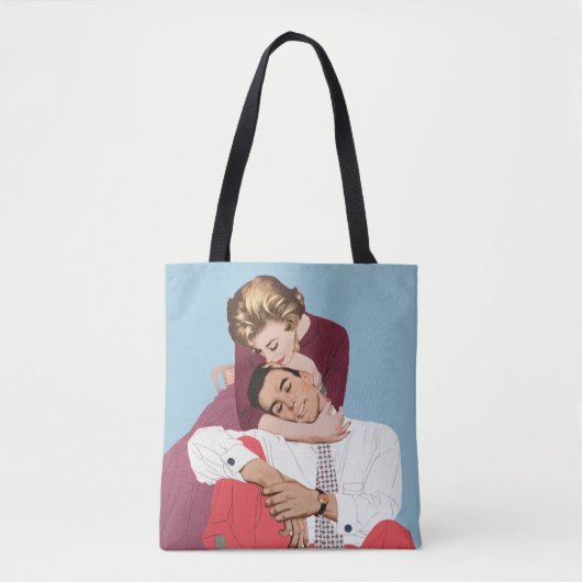  liefde en Romance, Passen getrouwd Tote Bag (Voorkant)