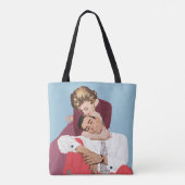  liefde en Romance, Passen getrouwd Tote Bag (Achterkant)