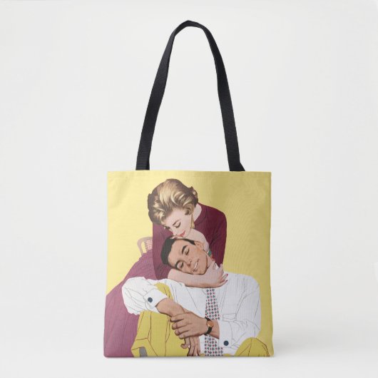  liefde en Romance, Passen getrouwd Tote Bag (Voorkant)