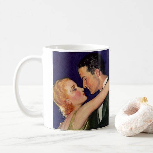 liefde en Romance, Retro Hollywood Films Koffiemok (Met donut)