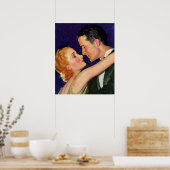  liefde en Romance, Retro Hollywood Films Poster (Keuken)