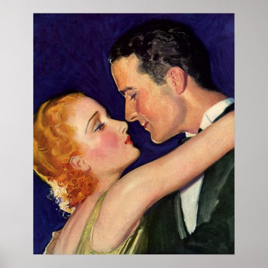liefde en Romance, Retro Hollywood Films Poster (Voorkant)