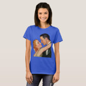  liefde en Romance, Retro Hollywood Films T-shirt (Voorkant volledig)