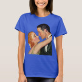  liefde en Romance, Retro Hollywood Films T-shirt (Voorkant)
