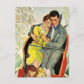  liefde en Romance, Roller Onderzetter Ride Briefkaart (Voorkant)