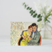  liefde en Romance, Roller Onderzetter Ride Briefkaart (Staand voorkant)