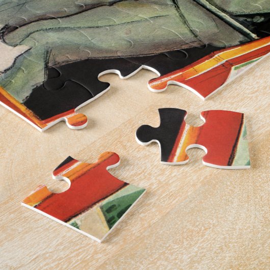  liefde en Romance, Roller Onderzetter Ride Legpuzzel (Zijkant)