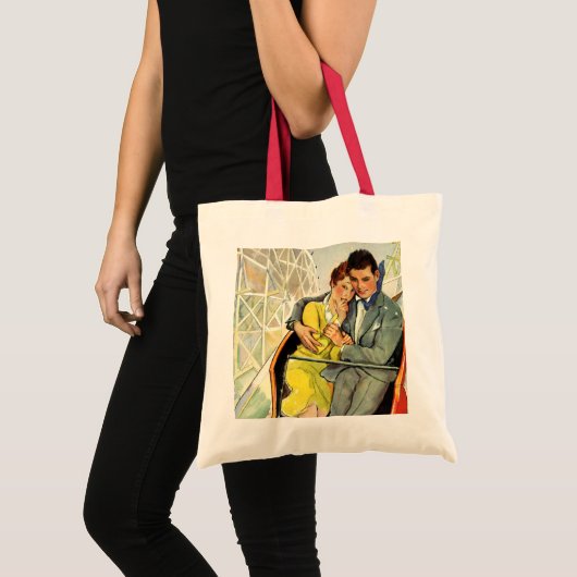 liefde en Romance, Roller Onderzetter Ride Tote Bag (Voorkant (product))