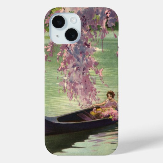  liefde en Romance, Romantic Canoe Ride Case-Mate iPhone Case (Achterkant)