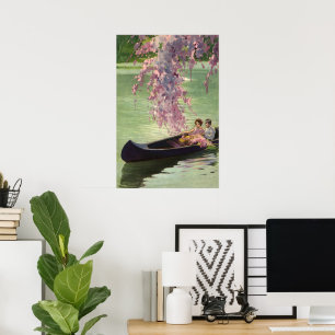  liefde en Romance, Romantic Canoe Ride Poster