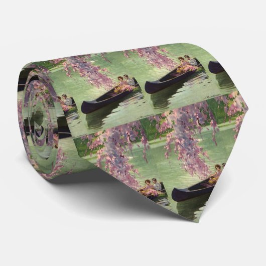  liefde en Romance, Romantic Canoe Ride Stropdas (Opgerold)