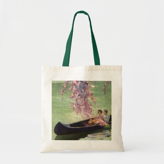 liefde en Romance, Romantic Canoe Ride Tote Bag (Voorkant)