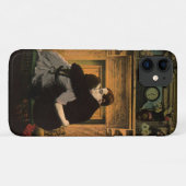 liefde en Romance, Romantic Fireplace Kiss Case-Mate iPhone Case (Achterkant (horizontaal))