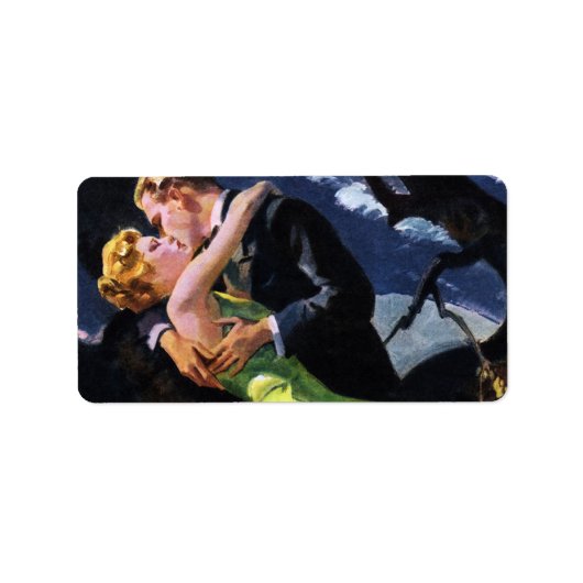  liefde en Romance, Romantic Kiss Etiket (Voorkant)