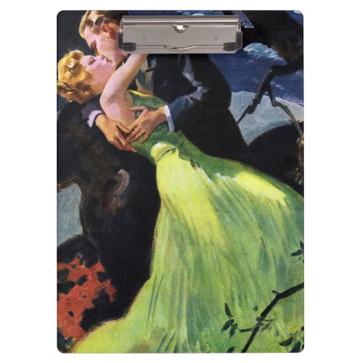  liefde en Romance, Romantic Kiss Klembord (Voorkant)