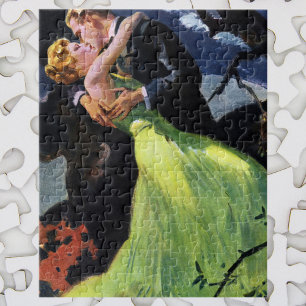 liefde en Romance, Romantic Kiss Legpuzzel