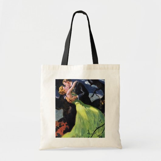 liefde en Romance, Romantic Kiss Tote Bag (Voorkant)