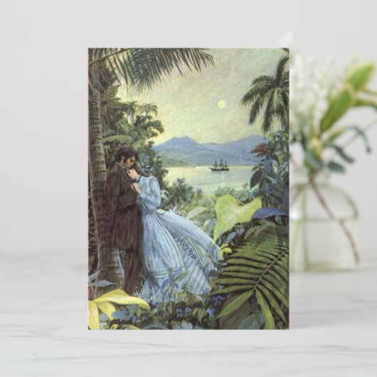 liefde en Romance, Romantisch tropisch Uitzicht (Staand voorkant)