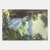 liefde en Romance, Romantisch tropisch Uitzicht Inpakpapier Vel (Voorkant 2)