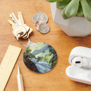  liefde en Romance, Romantisch tropisch Uitzicht Sleutelhanger