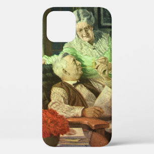 liefde en Romance; Romantische grootouders Case-Mate iPhone Case