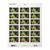  liefde en Romance; Romantische grootouders Etiket (Full Sheet)