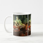  liefde en Romance; Romantische grootouders Koffiemok (Links)