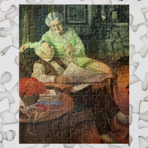  liefde en Romance; Romantische grootouders Legpuzzel