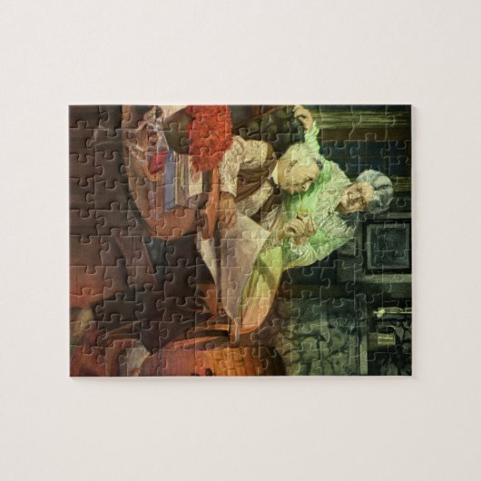  liefde en Romance; Romantische grootouders Legpuzzel (Horizontaal)