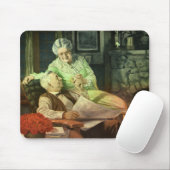  liefde en Romance; Romantische grootouders Muismat (Met muis)