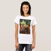 liefde en Romance; Romantische grootouders T-shirt (Voorkant volledig)