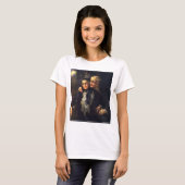 liefde en Romance, Romantische Victoriaans kunst T-shirt (Voorkant volledig)