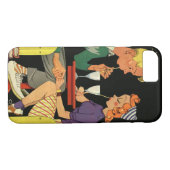 liefde en Romance, Tieners bij de Soda Shop Case-Mate iPhone Case (Achterkant (Horizontaal))