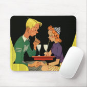 liefde en Romance, Tieners bij de Soda Shop Muismat (Met muis)