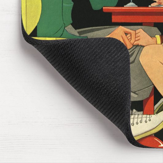  liefde en Romance, Tieners bij de Soda Shop Muismat (Hoek)