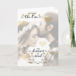 Liefde en Romance vonden degene die mijn ziel kent Kaart