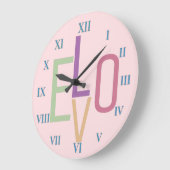 Liefde en Romeinse cijfers Grote Klok (Hoek)