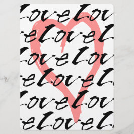 Liefde en Roze Harten  Weddenschappen Uitnodiging