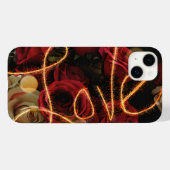 Liefde en Rozen iPhone / iPad case (Achterkant (horizontaal))