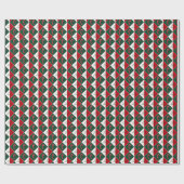 Liefde en snoep Canes Cadeaupapier (Vlak)