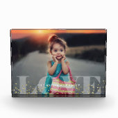 Liefde en Sparkles Fotoblokken (Voorkant)