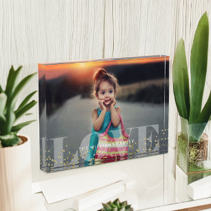 Liefde en Sparkles Fotoblokken