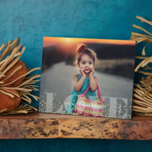 Liefde en Sparkles Fotoplaat