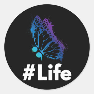Liefde en steun Life Suicide Prevention Awareness Ronde Sticker