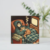 Liefde en steun voor een chronisch zieke vriend kaart (Staand voorkant)