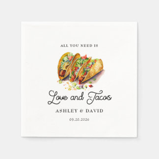 Liefde en Tacos | Verlovingsfeest Servet