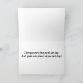 LIEFDE EN TROTS VOOR JE DOCHTER OP MOEDERDAG KAART (Binnen)