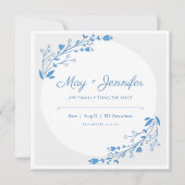 Liefde en uitmuntende huwelijksakte kaart (Voorkant)